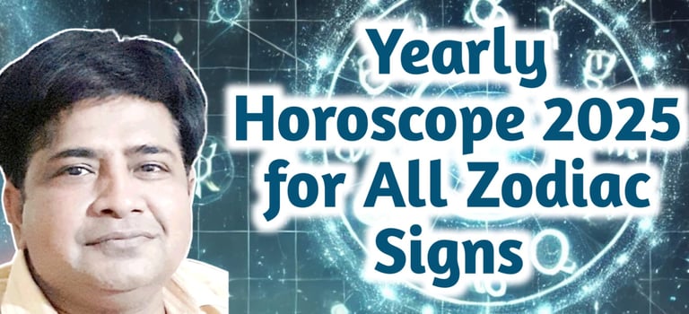 Yearly Horoscope 2025 for All Zodiac Sign 