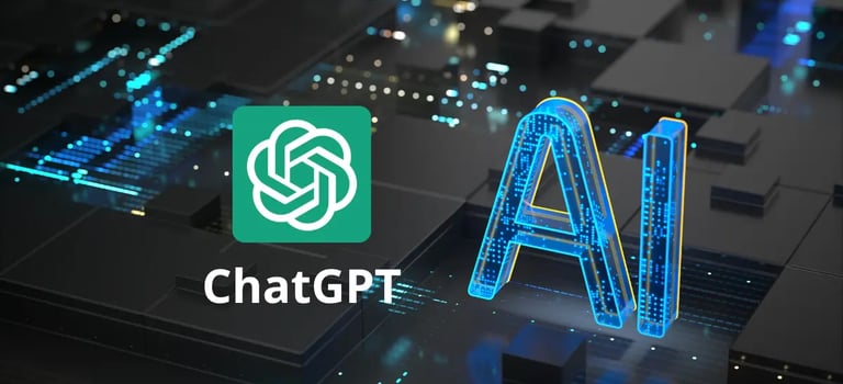 a chatbott logo with the words chatgrt