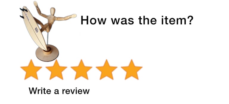 The Stokies 5.5in Shortboard Surf Figure