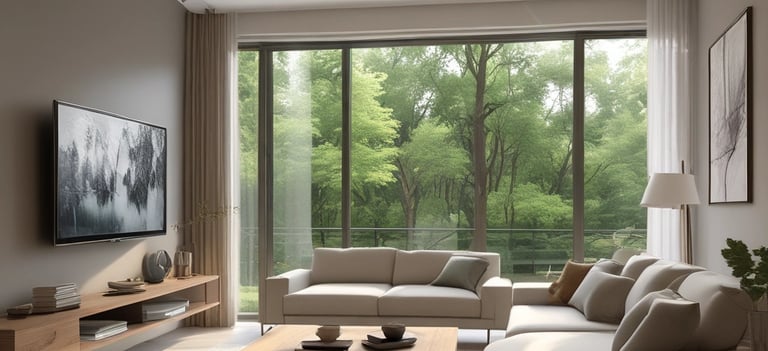 A cozy nook with a journal, a cup of tea, and soft natural light, inviting reflection.