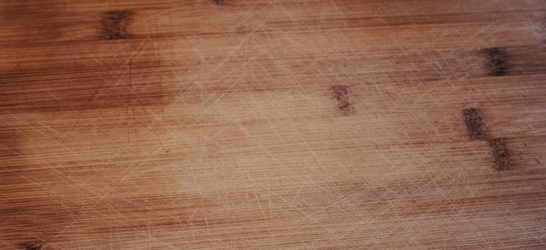 a bamboo cutting board background