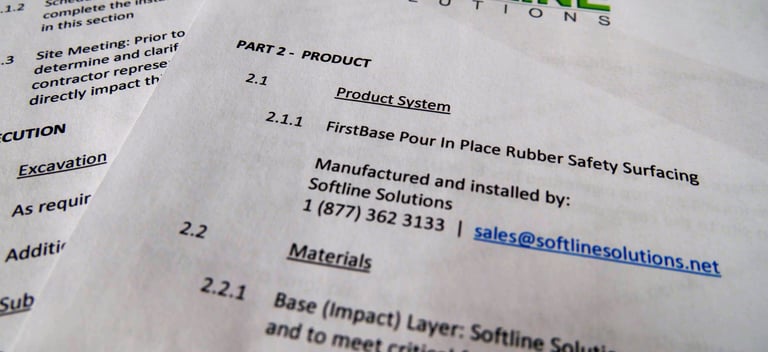 Playground Surfacing Specification