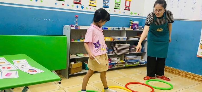 Lớp học can thiệp sớm cho trẻ chậm nói
