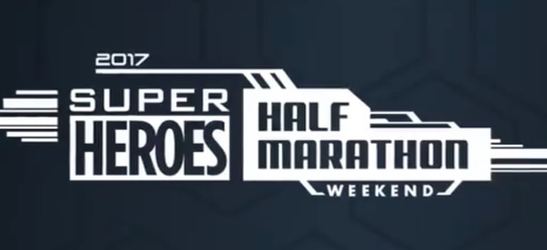 2017 runDisney Avengers Super Heroes Half Marathon Race Weekend Logo