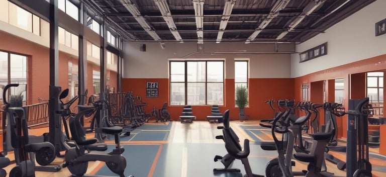 Public swimming pool area inspected for health compliance.