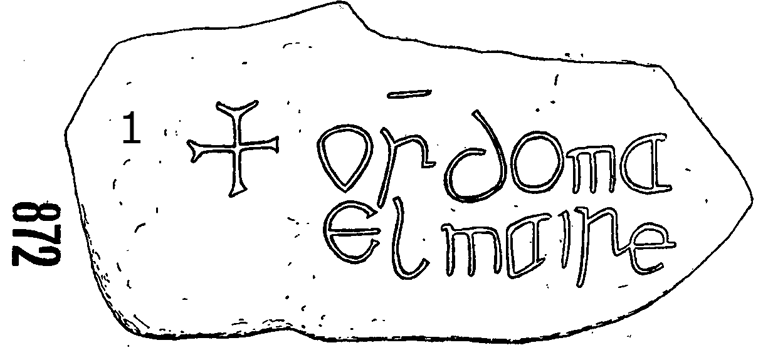 Calry Church (Ballyloughloe Parish) Runestone 872  - Barony of Clonlonan, County Westmeath, Ireland