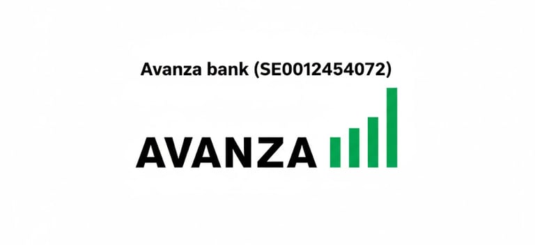 Avanza logo + ISIN
