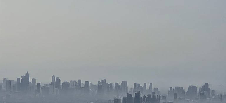 Polucion Jakarta 2026 vista planta 38