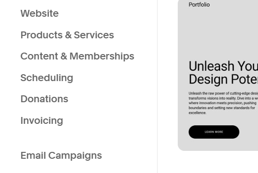 squarespace pricing