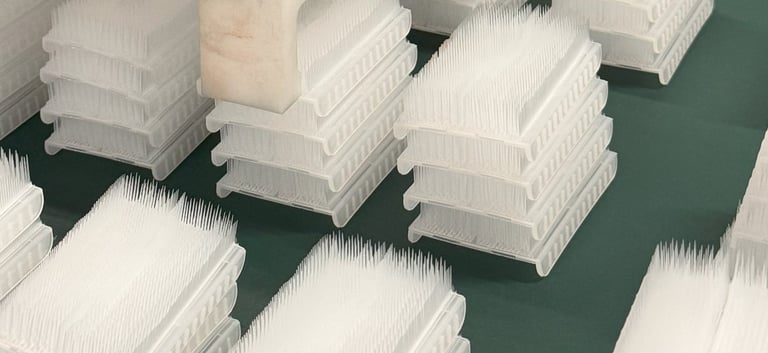 cepillos plástico hospitales reciclables