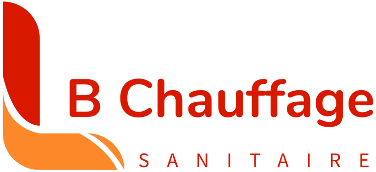 un logo pour une entreprise qui est lc chauffage sanitaire