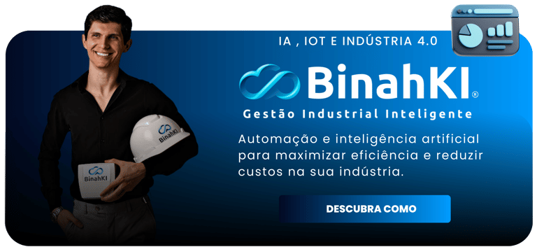 Mais informações sobre a empresa BINAHKI de soluções de tecnologia para gestão industrial