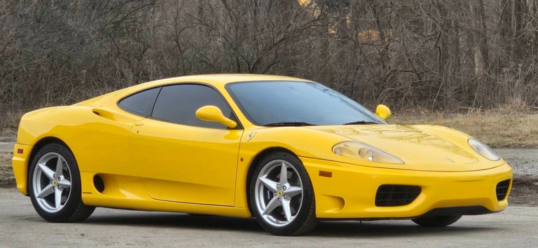 Ferrari detailed by reflections detailing given a ceramic coating paint protection as well