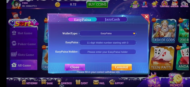 kkclub online game
