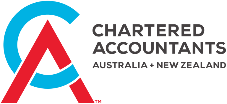 Chartered Accountants Australia and New Zealand accreditation logo