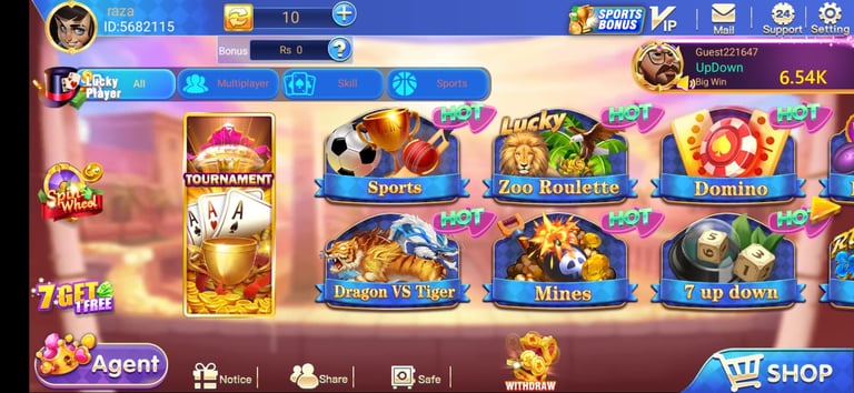 3patti room mini games