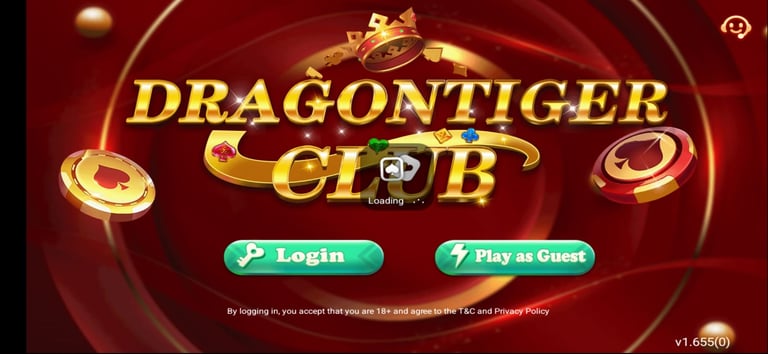 dragon tiger login in