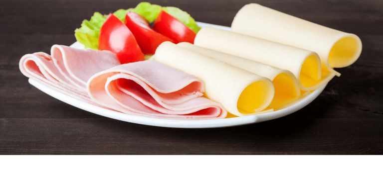 Keto Turkey and Cheese Roll-Ups