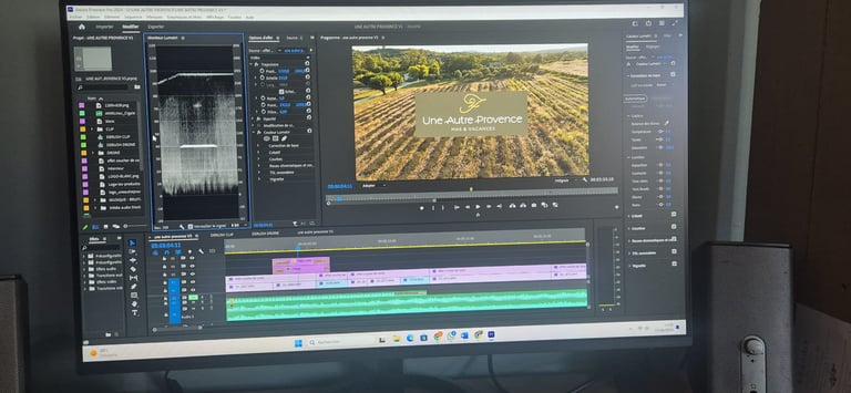 Montage vidéo pour le Gite Une autre Provence