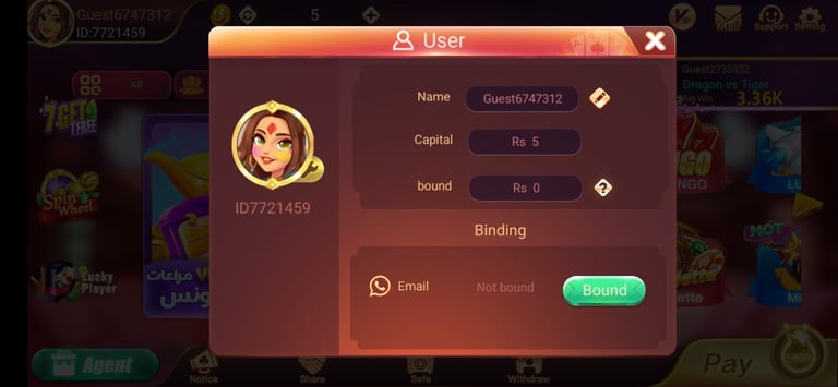 login 3patti super game