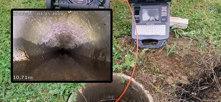 Inspection par caméra des canalisations