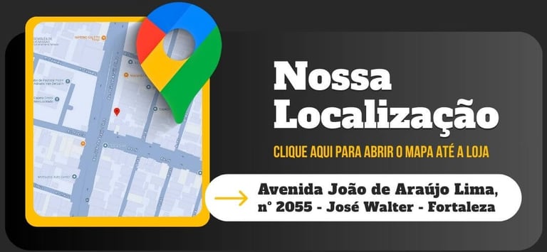 Imagem com link para mapa de localização da loja SF LocMotos.