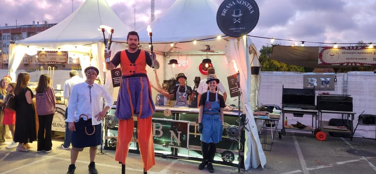 nos adaptamos a todo tipo de evento, siempre con nuestro toque de brasa
