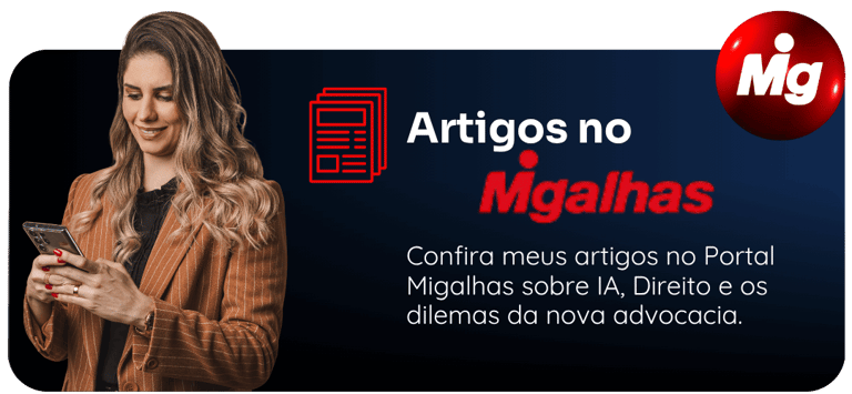 artigo juridico inteligência artificial advogados migalhas