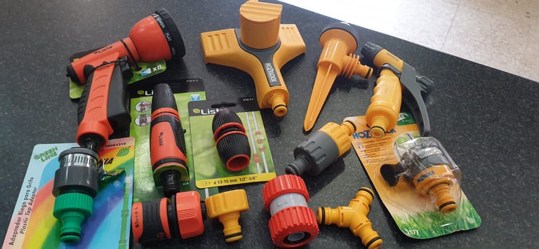 accesorios de riego accesorios de manguera, pistolas de regar y aspersores
