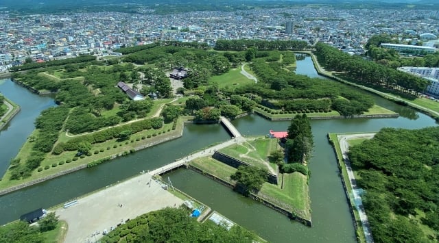 Goryokaku in Hakodate