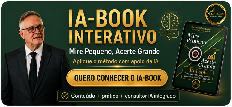 Clique na imagem para conhecer o IA-BOOK INTERATIVO - Mire Pequeno Acerte Grande