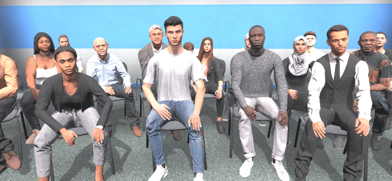 virtuel AI IA casque stress phobie thérapie mal être réalité sport travail job embauche contrat cdd 