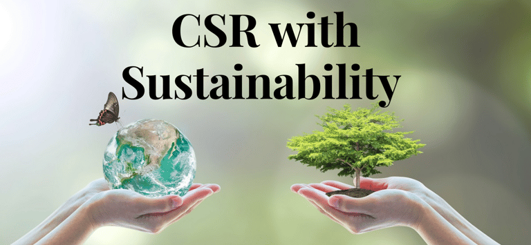 CSR solutions with Sustainability for Corporate India