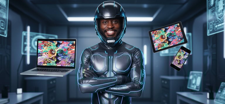 Comparação de decisão: esquerda mostra "Opção A: Continuar Como Está" com ícone X em vermelho (sem w