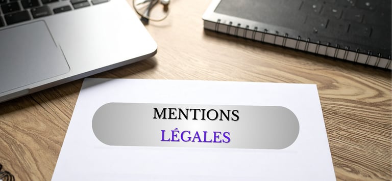 Mentions légales d’un site internet professionnel