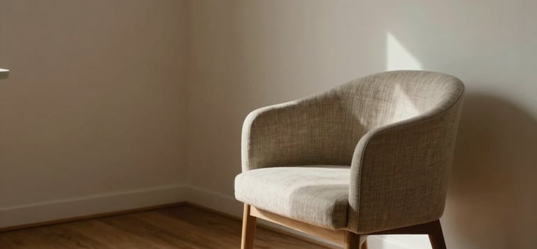 chair in room for therapy