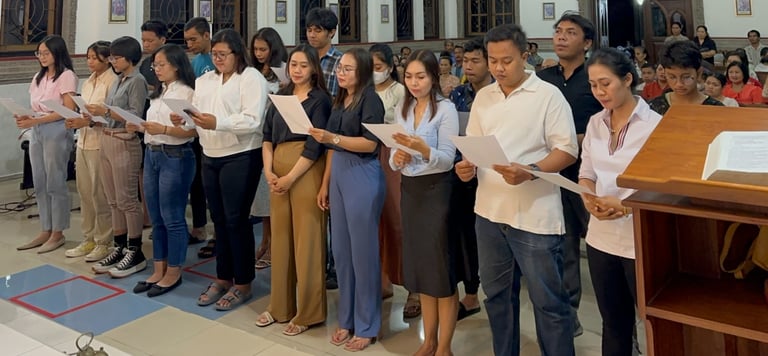 Pengurus Santo Oscar Maria Asumpta Buduk