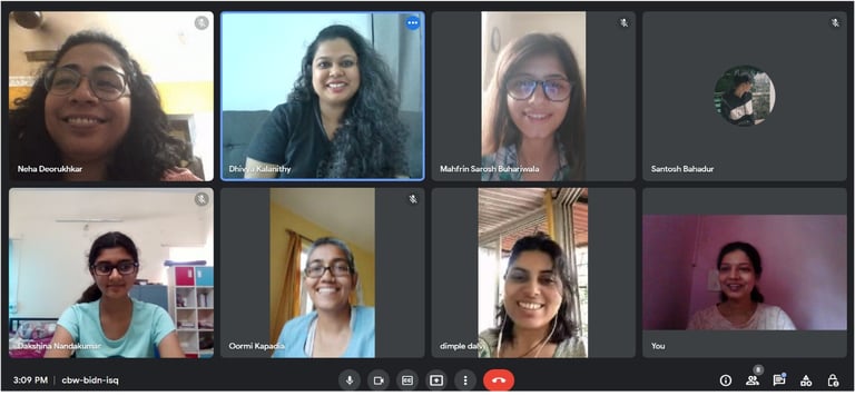 Online Japanese language session