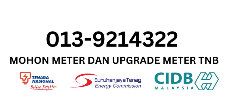 DAFTAR METER TNB - KONTRAKTOR ELEKTRIK