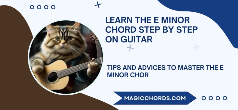 The E minor chord