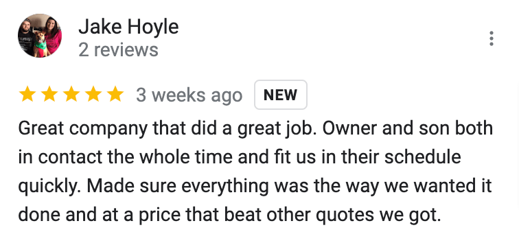 Google Review Tree Removal Hickory NC