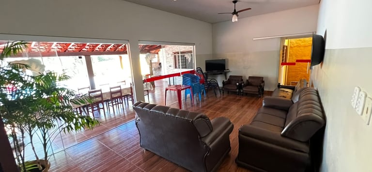 Sala Social do Rancho du Gordo, Rancho para temporada em Miguelópolis SP