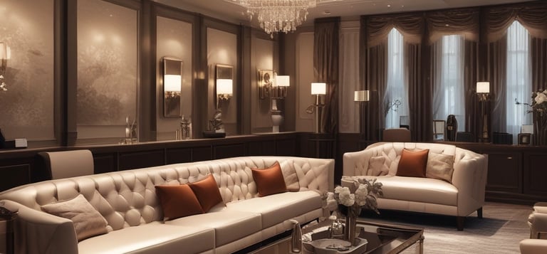 Bright living room with modern inventory