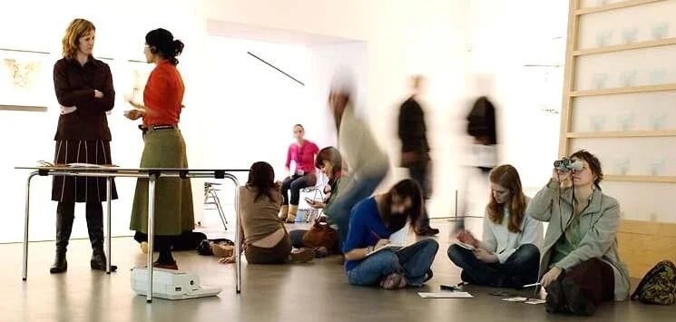 Running a workshop at The Arnolfini with Shani Ali