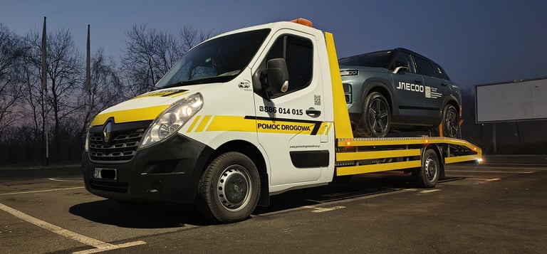 Transport w Katowicach, holowanie, laweta24h. Zadzwoń do Nas 886 014 015