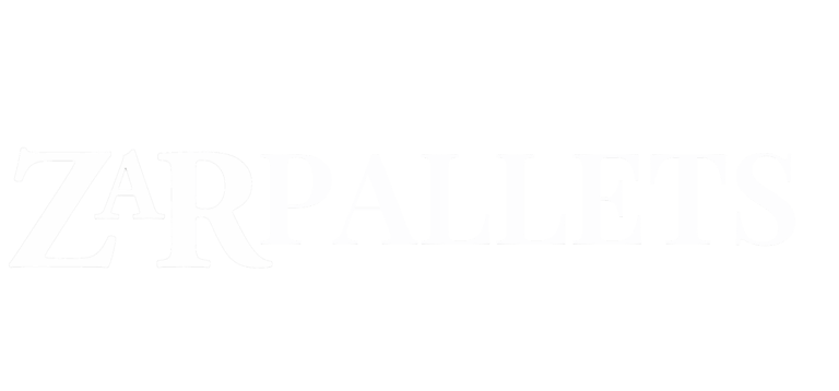 a black and white logo with the word zarpallets