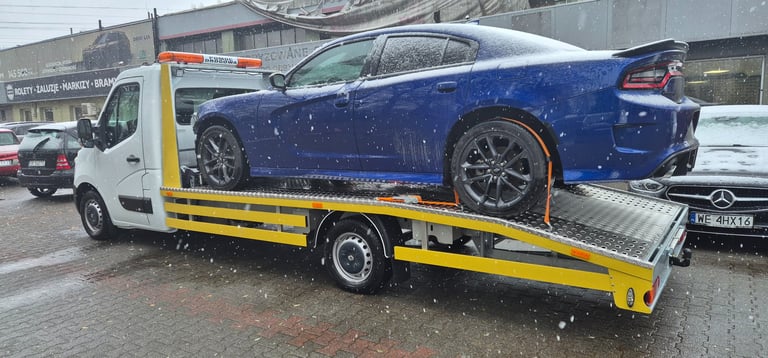 Laweta SAFECAR, Holowanie w Katowicach