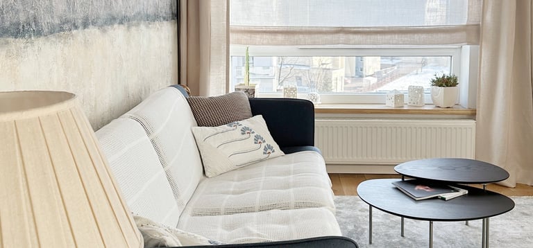 lino užuolaidos ir romanetė