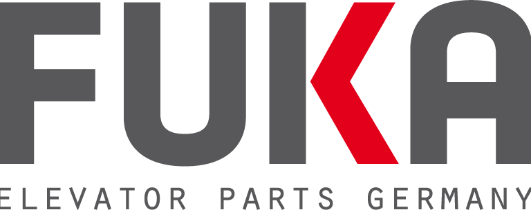 a logo for the fuka elevator