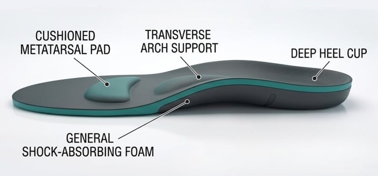 metatarsalgia insoles